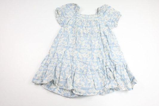 Floral dress from Lindex - Size 98 - Blue
