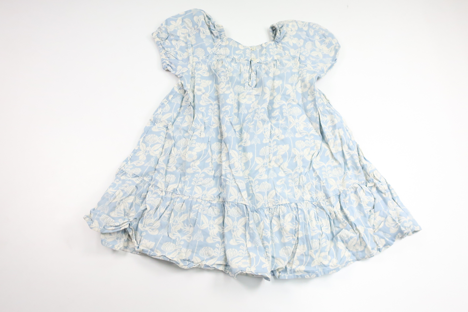 Floral dress from Lindex - Size 98 - Blue