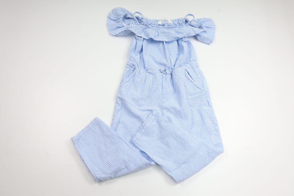 Striped jumpsuit from H&M - Size 104 - Blue