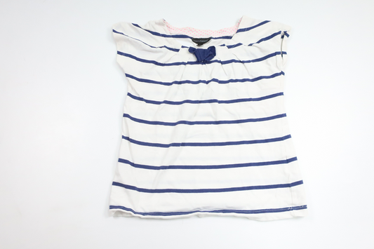 Striped jumper from Kappahl - Size 110/116 - White
