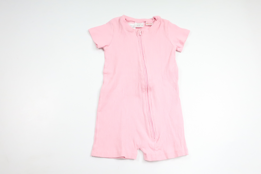 Ribbed jumpsuit from Zara - Size 86 - Pink