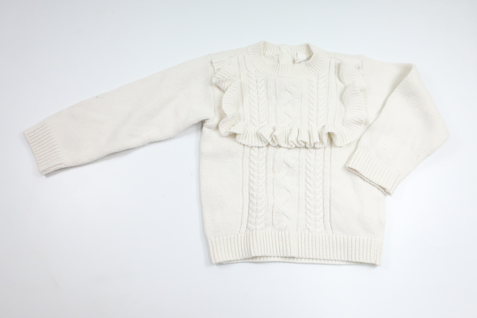 Knitted sweater from H&M - Size 98 - White