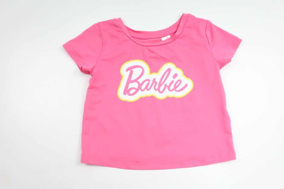 "Barbie" Training Top from H&M - Size 98/104 - Pink