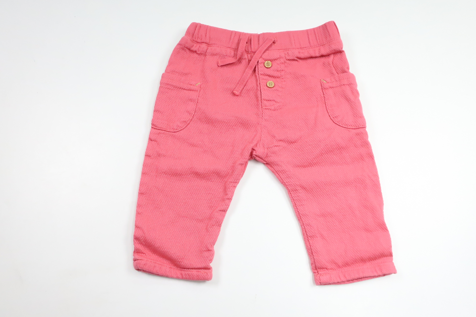 Lined trousers from H&amp;M - Size 68 - Pink