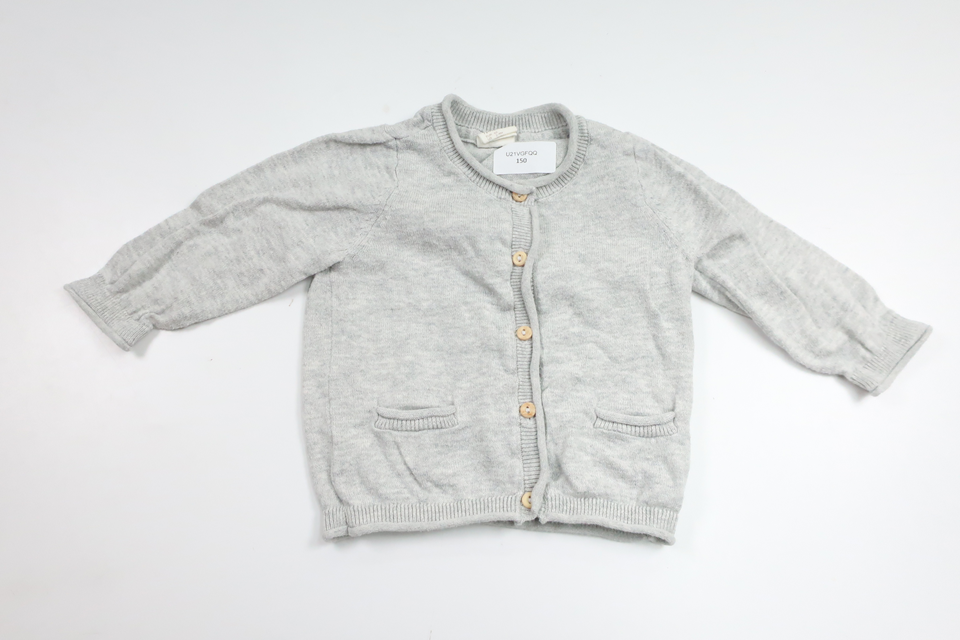 Knitted cardigan from H&amp;M - Size 62 - Grey