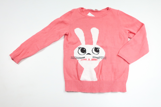 Knitted sweater from H&amp;M - Size 98/104 - Pink