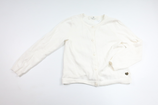 Knitted cardigan from H&M - Size 110/116 - White