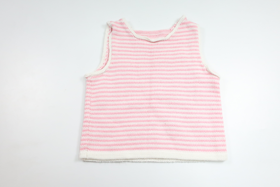 Knitted top from Hemstickat - Size 104 - Pink