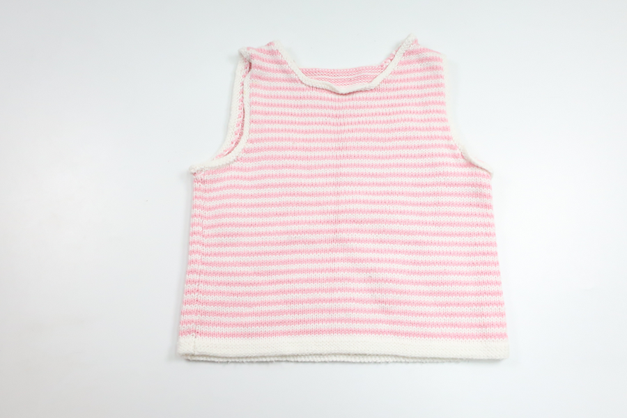 Knitted top from Hemstickat - Size 104 - Pink