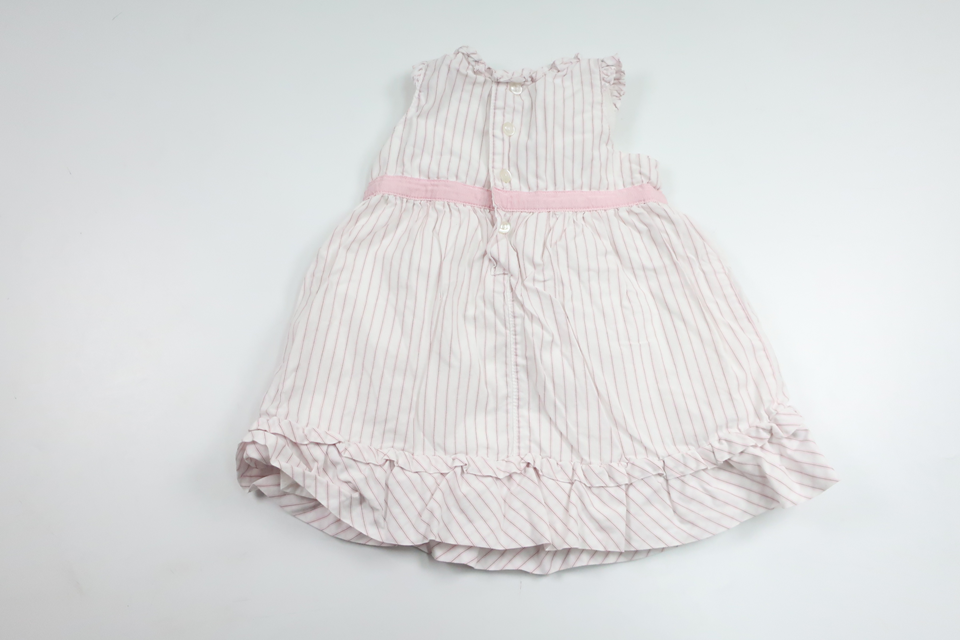 Striped dress from Kappahl - Size 68 - White
