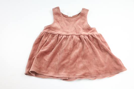 Fleece dress from H&M - Size 74 - Pink