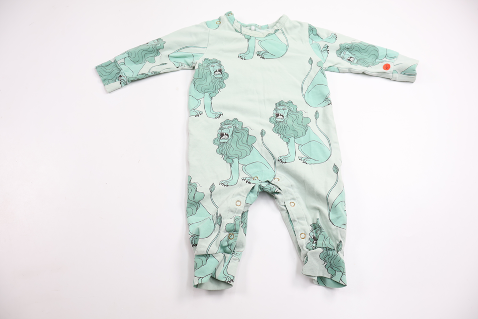 Pyjamas från Mini Rodini - Storlek 56/62 - Grön