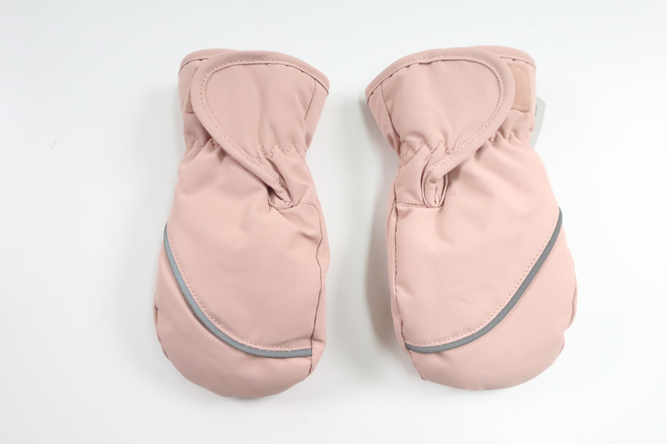 Fleece-lined mittens from H&M - Size 74/80 - Pink