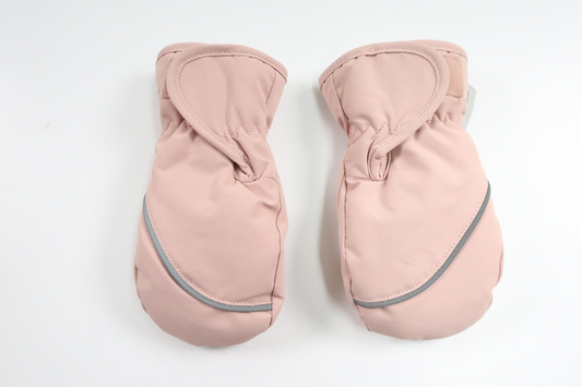 Fleece-lined mittens from H&M - Size 74/80 - Pink
