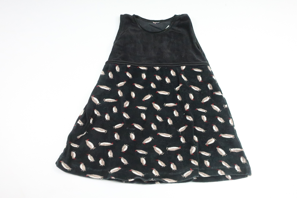 Fleece dress from Unknown - Size 86/92 - Black