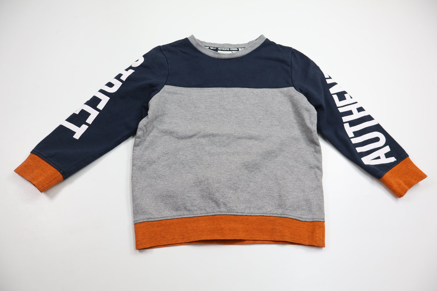 Sweatshirt från Name It - Storlek 116 - Grå