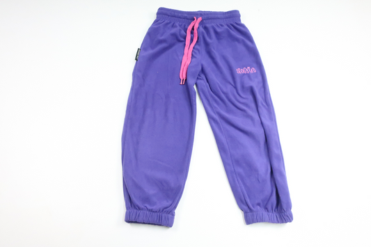 Fleece trousers from Skogstad - Size 98/104 - Purple