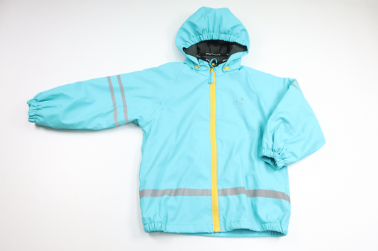 Fleece-lined rain jacket from Play in BLWR - Size 110/116 - Blue