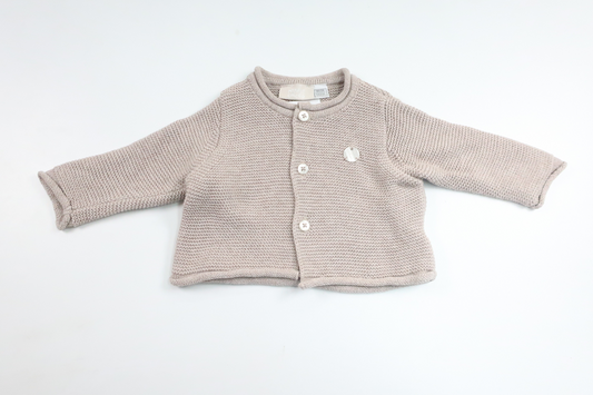 Knitted cardigan from My First Chicco - Size 44/50 - Beige