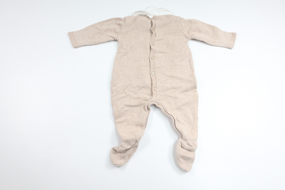 Knitted jumpsuit from Dr. Kid Newborn - Size 62/68 - Beige