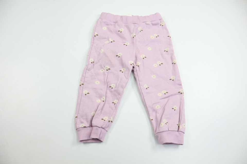 Blommiga byxor från Tiny One - Storlek 80 - Lila