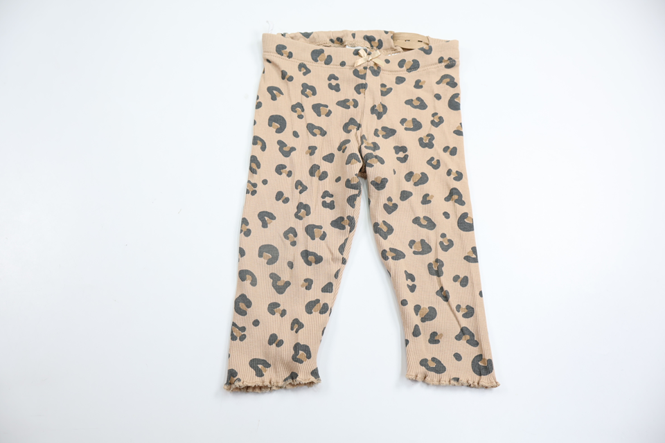 Ribbade byxor från H&M - Storlek 80 - Beige