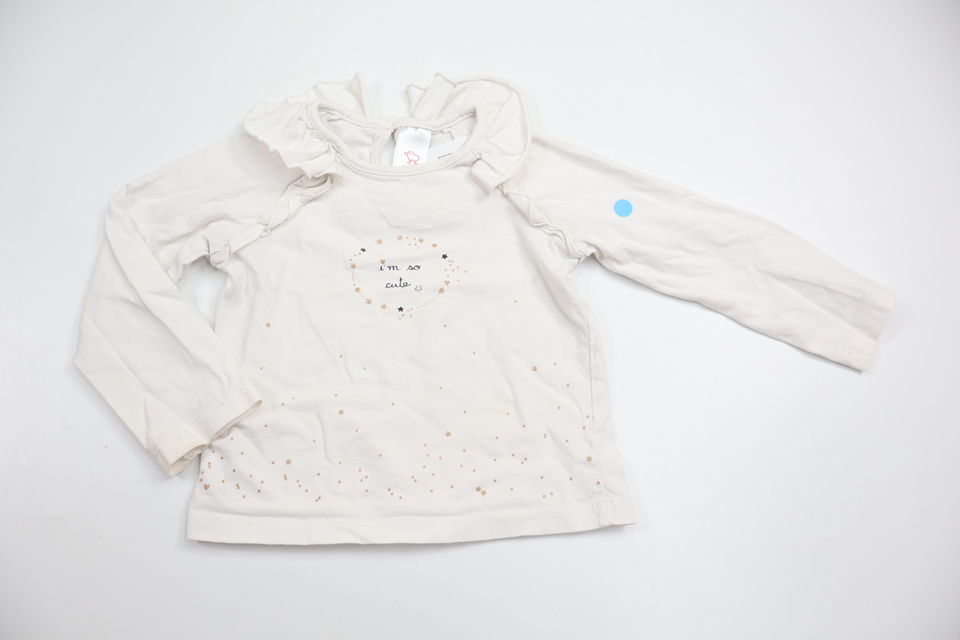 Tröja från Baby Club by C&A - Storlek 80 - Vit