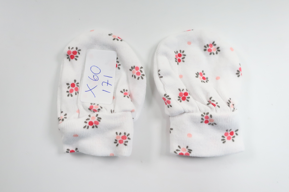 Newborn mittens from Unknown - Size 50/56 - White
