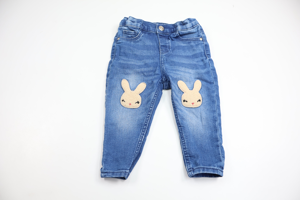 Jeansbyxor från H&M - Storlek 80 - Denim