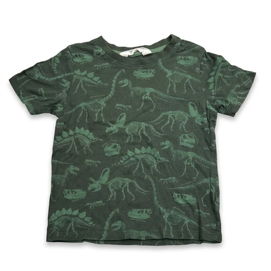 Patterned t-shirt from H&M - Size 98/104 - Green