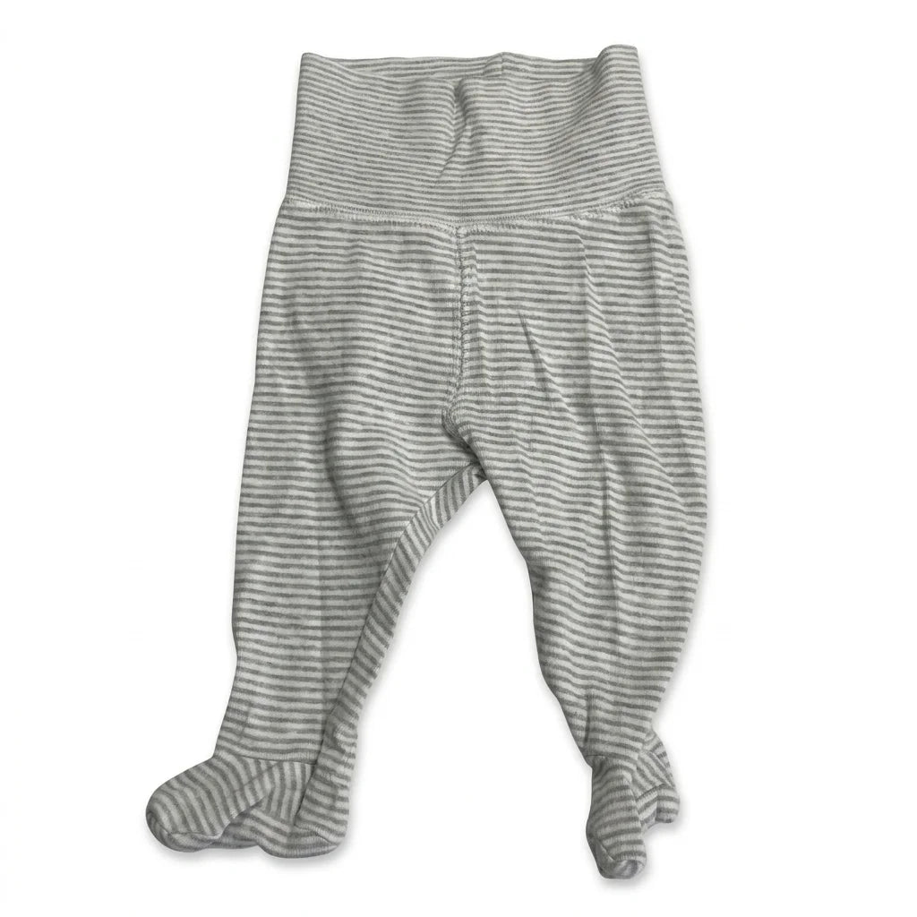Randiga byxor från H&M - Storlek 56 - Vit