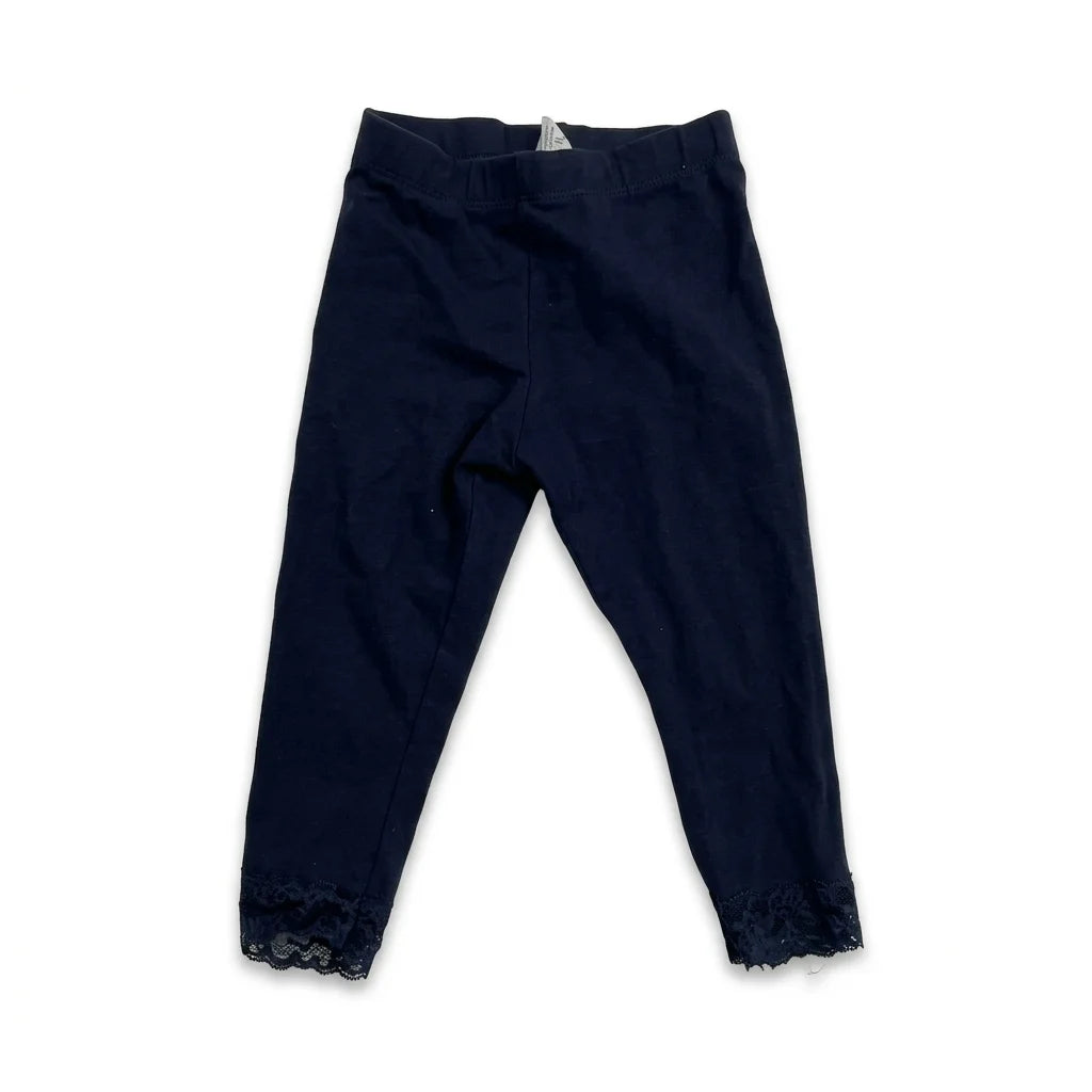 Leggings från Lindex - Storlek 92 - Marinblå