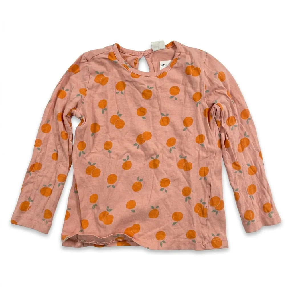 Mönstrad tröja från H&M - Storlek 80 - Rosa