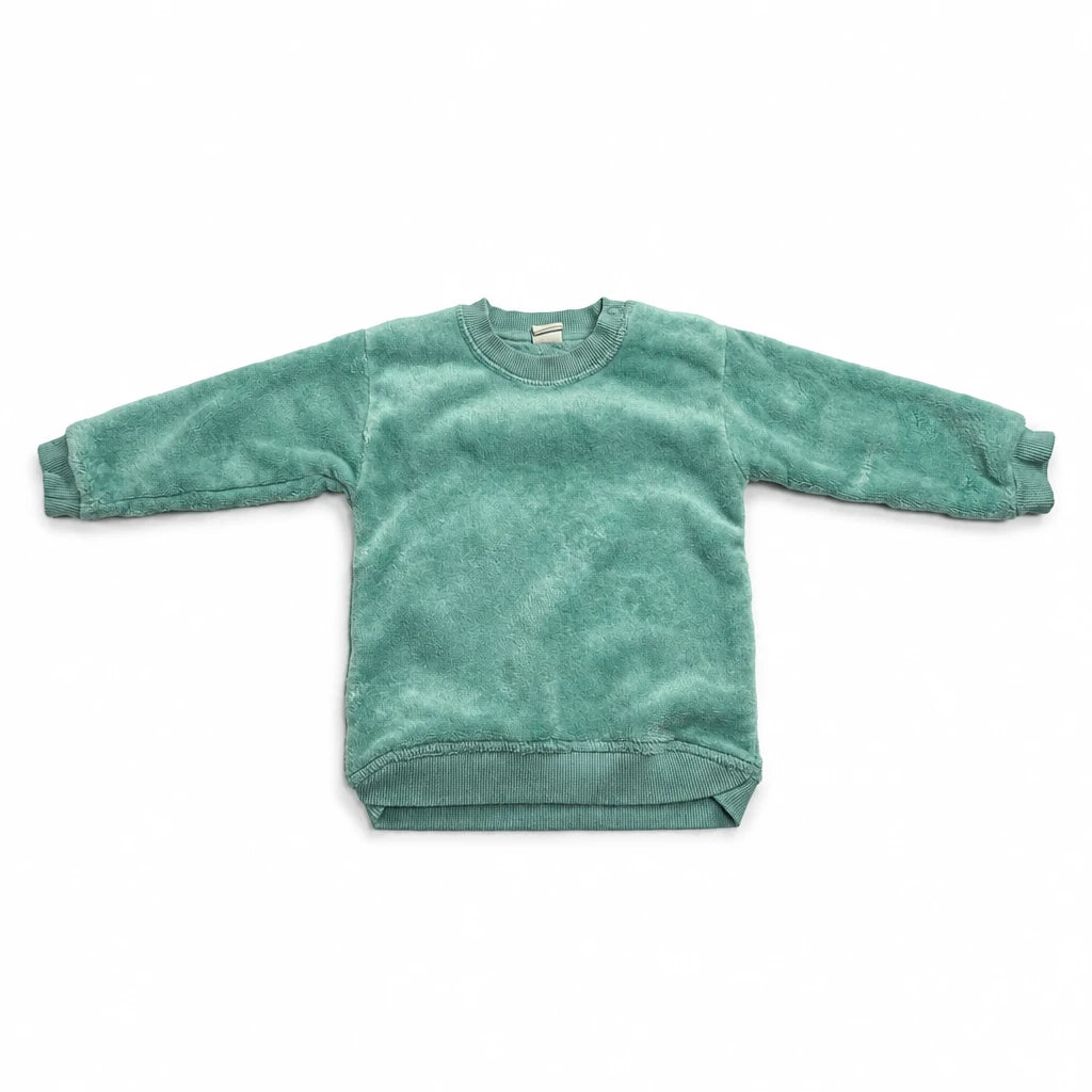 Sweatshirt från H&M - Storlek 80 - Turkos