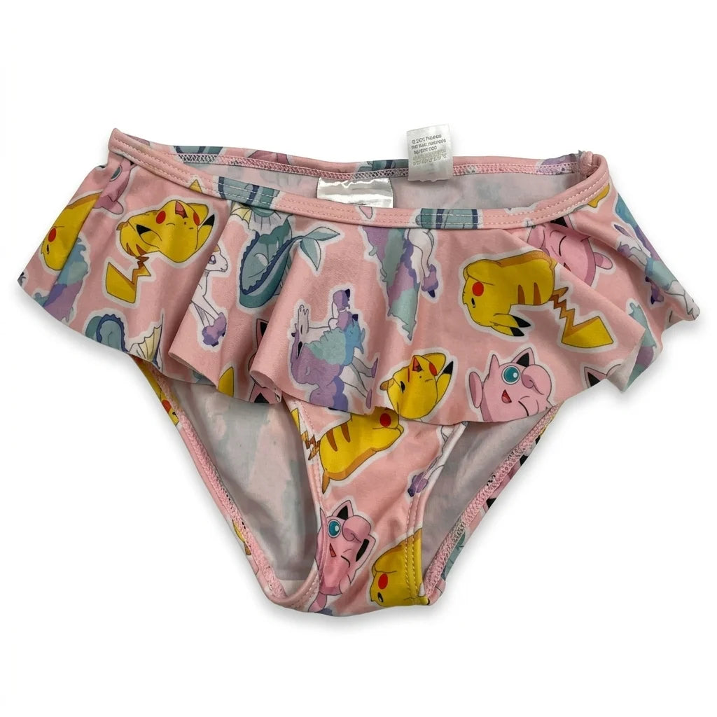 Mönstrad bikiniunderdel från H&M - Storlek 98/104 - Rosa