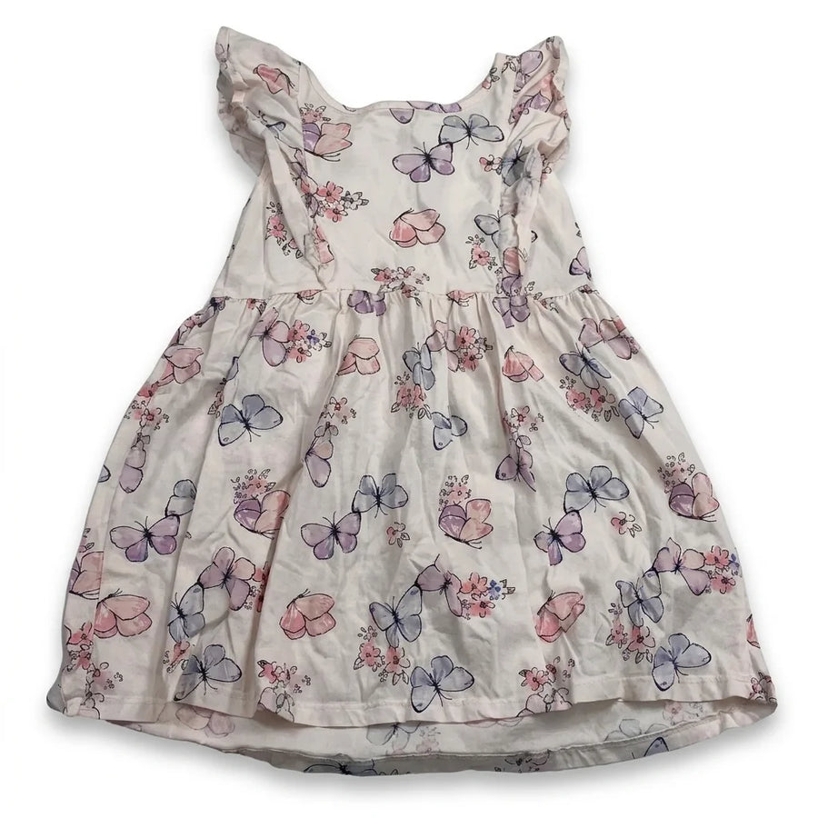 Floral dress from H&M - Size 110/116 - Pink