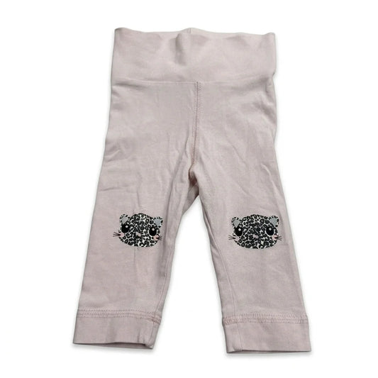 Animal print leggings from H&M - Size 62 - Pink