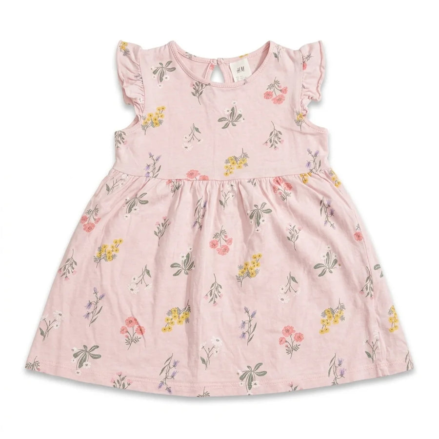 Floral dress from H&M - Size 86 - Pink