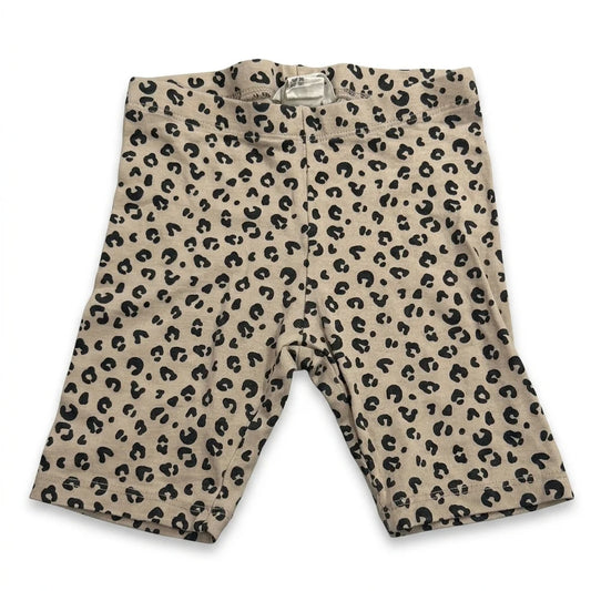 Animal print shorts from H&M - Size 98 - Beige