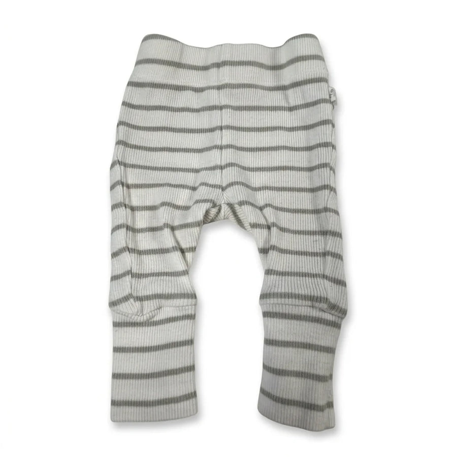 Randiga leggings från Tiny One - Storlek 44 - Vit
