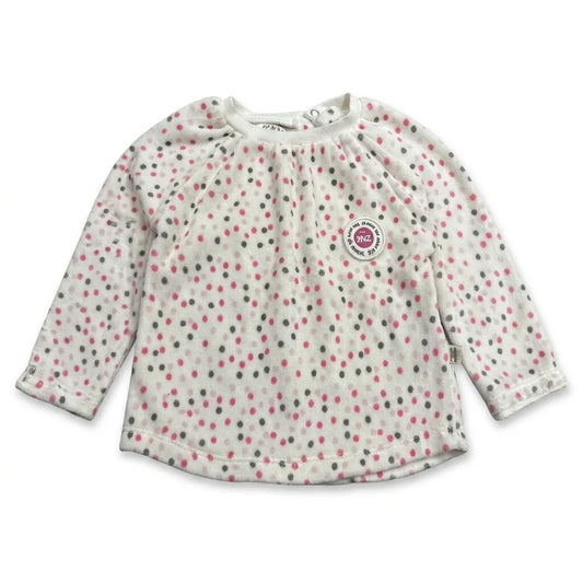 Polka-dot sweater from Kanz - Size 62 - White