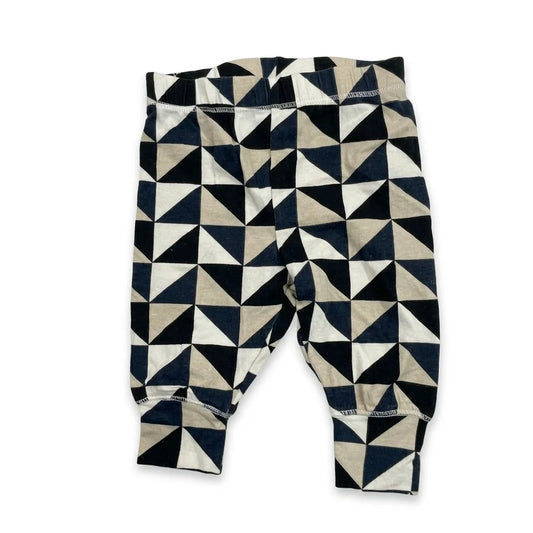 Mönstrade leggings från Lindex - Storlek 62 - Svart