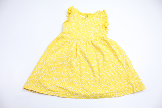 Dress from H&M - Size 98/104 - Yellow