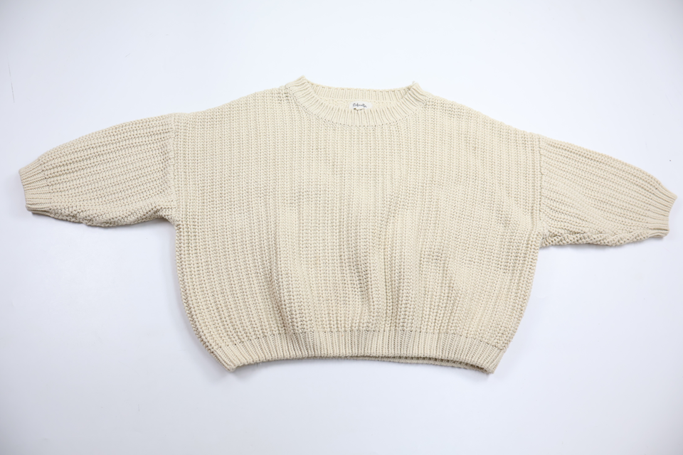 Knitted sweater from Enfantje - Size 110/116 - Off-white