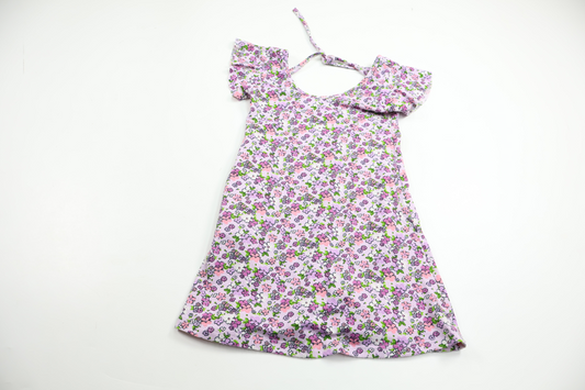 Floral dress from Unknown - Size 110/116 - Purple