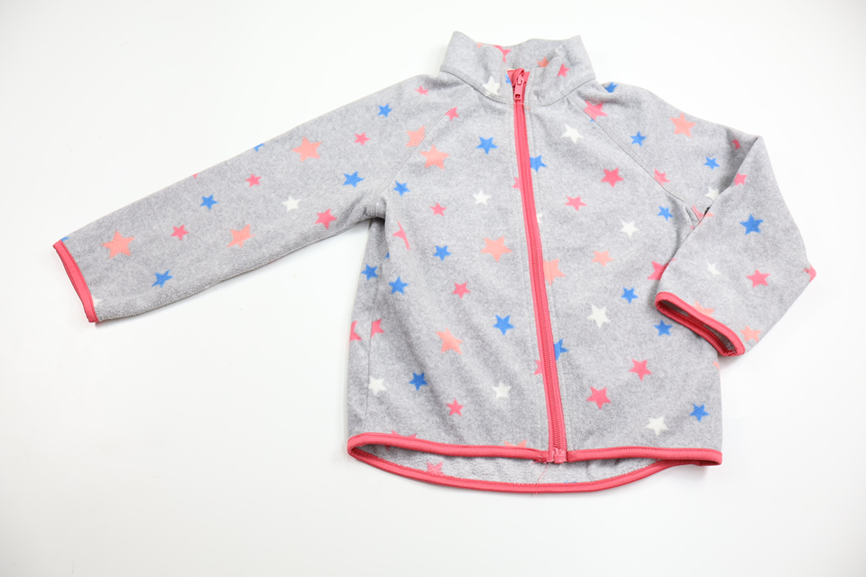 Fleece jacket from H&M - Size 98/104 - Grey